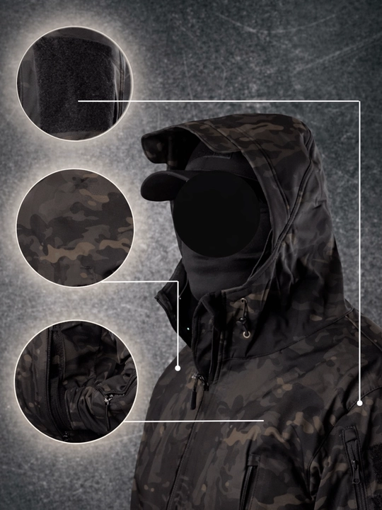 Тактический комплект Softshell 5.11 — куртка и штаны, зимний, влагозащита
