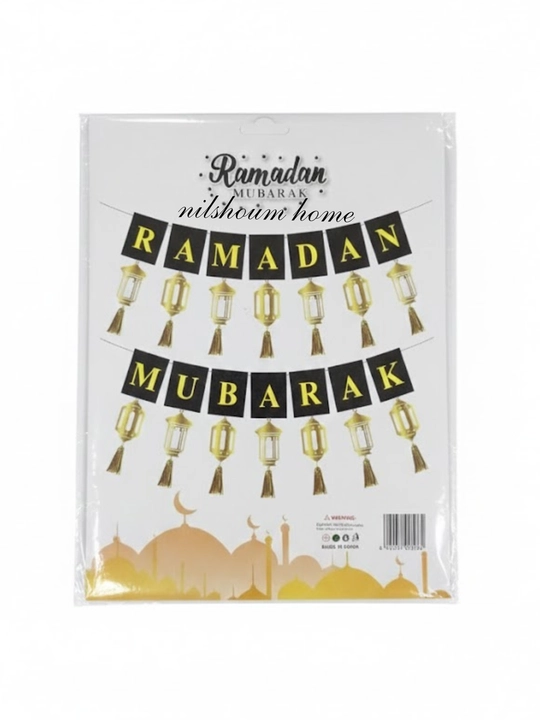 Ramadan Muborak bayram bezaklari