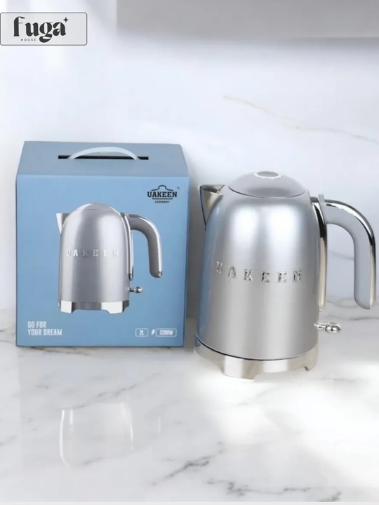 Uakeen ZL-2706 elektr chaynik, 2 litr — choyni kutmasdan, darhol iching