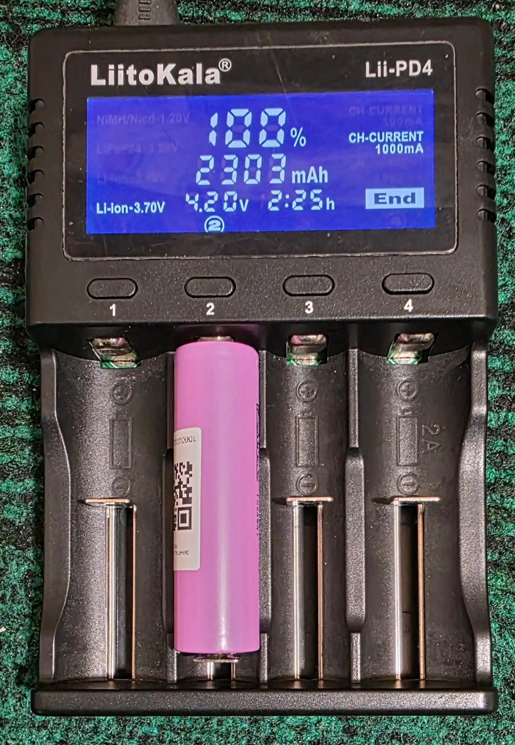 Li-ion аккумулятор 3.7V 2600mAh