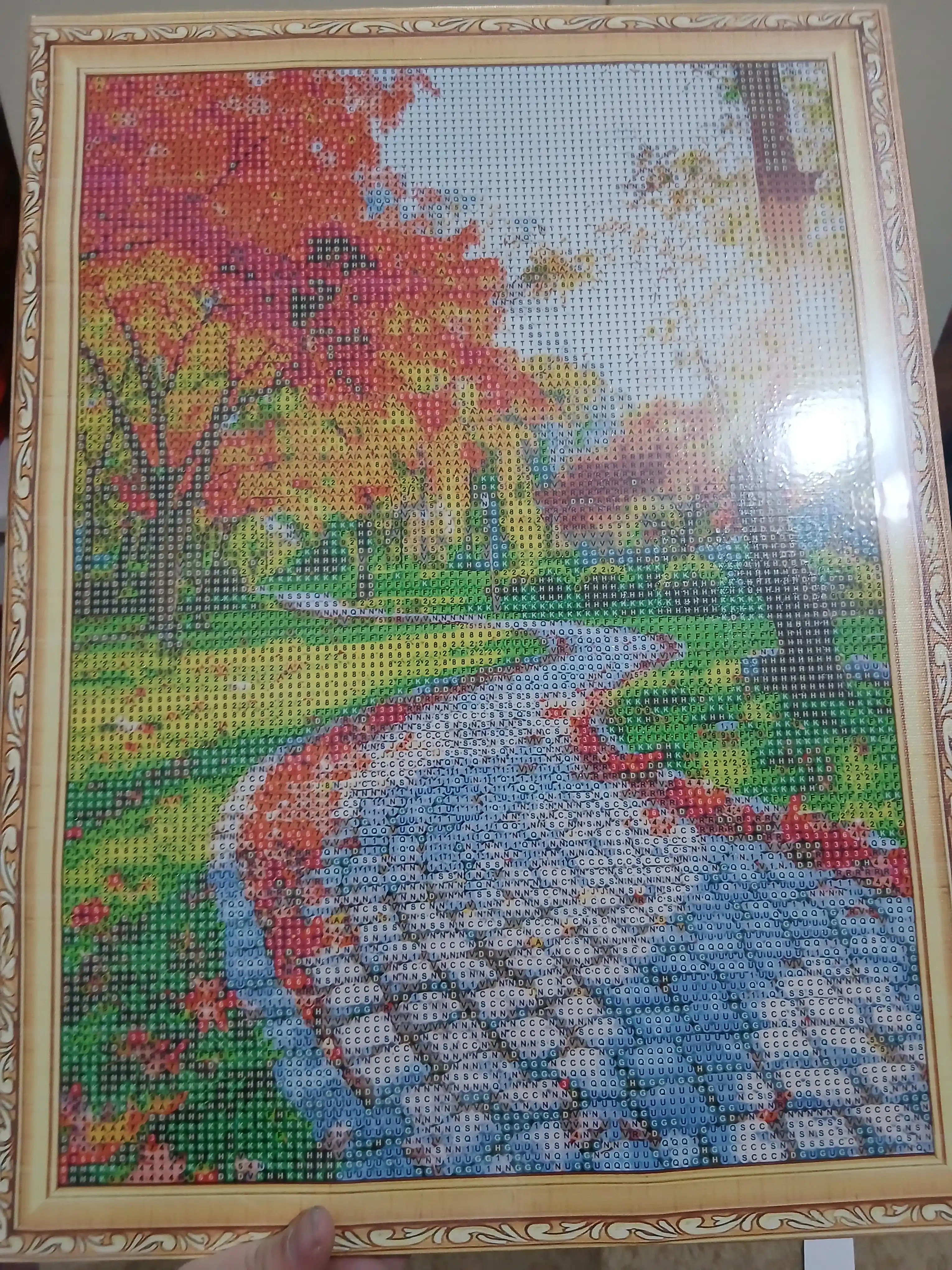 Алмазная мозаика по теме "ПЕЙЗАЖ", холст на подрамнике, 30*40 см