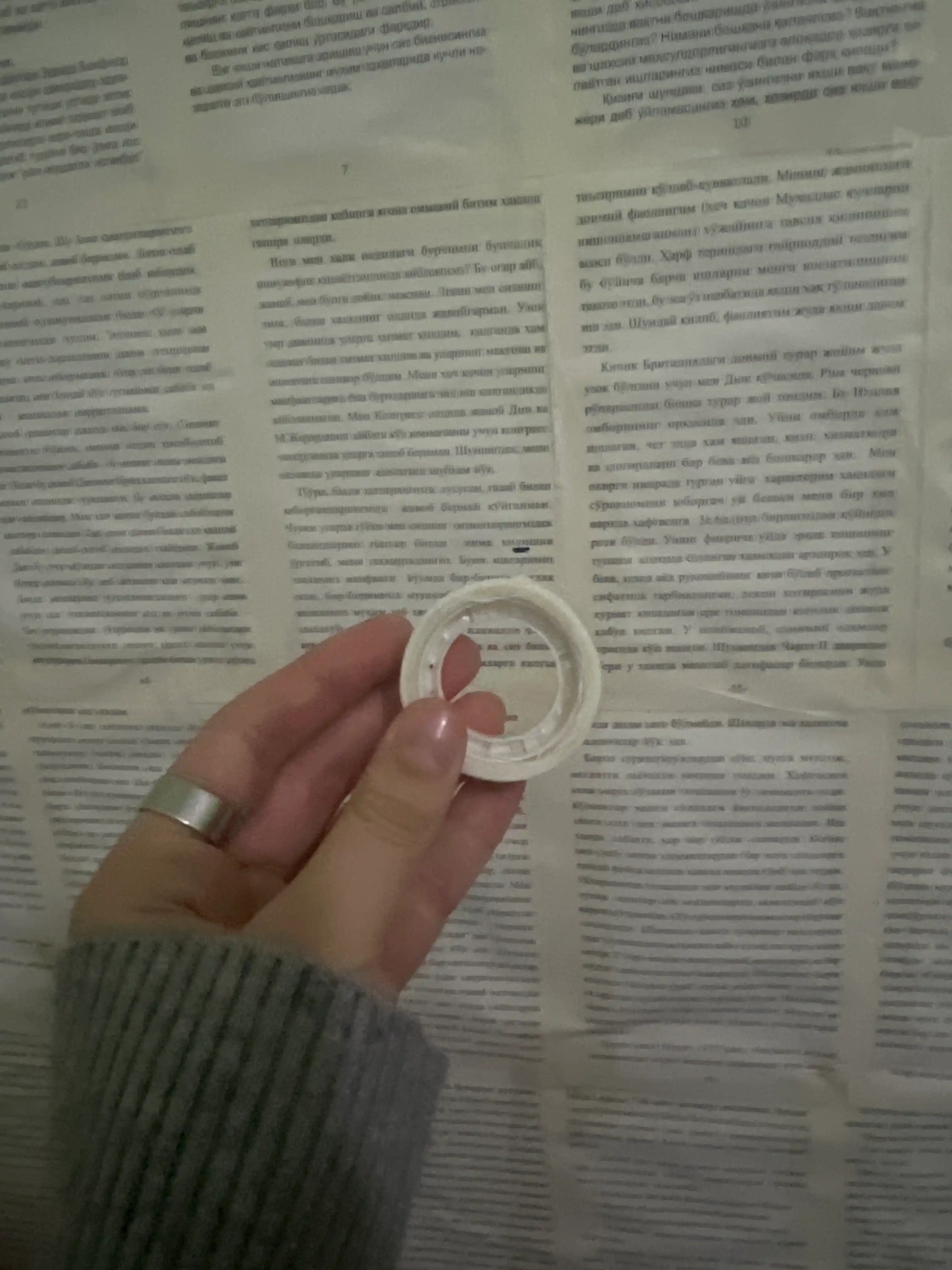 Sharlar uchun ikki tomonlama silikon lenta yopishqoq lenta, bir paketga 100 dona nuqta