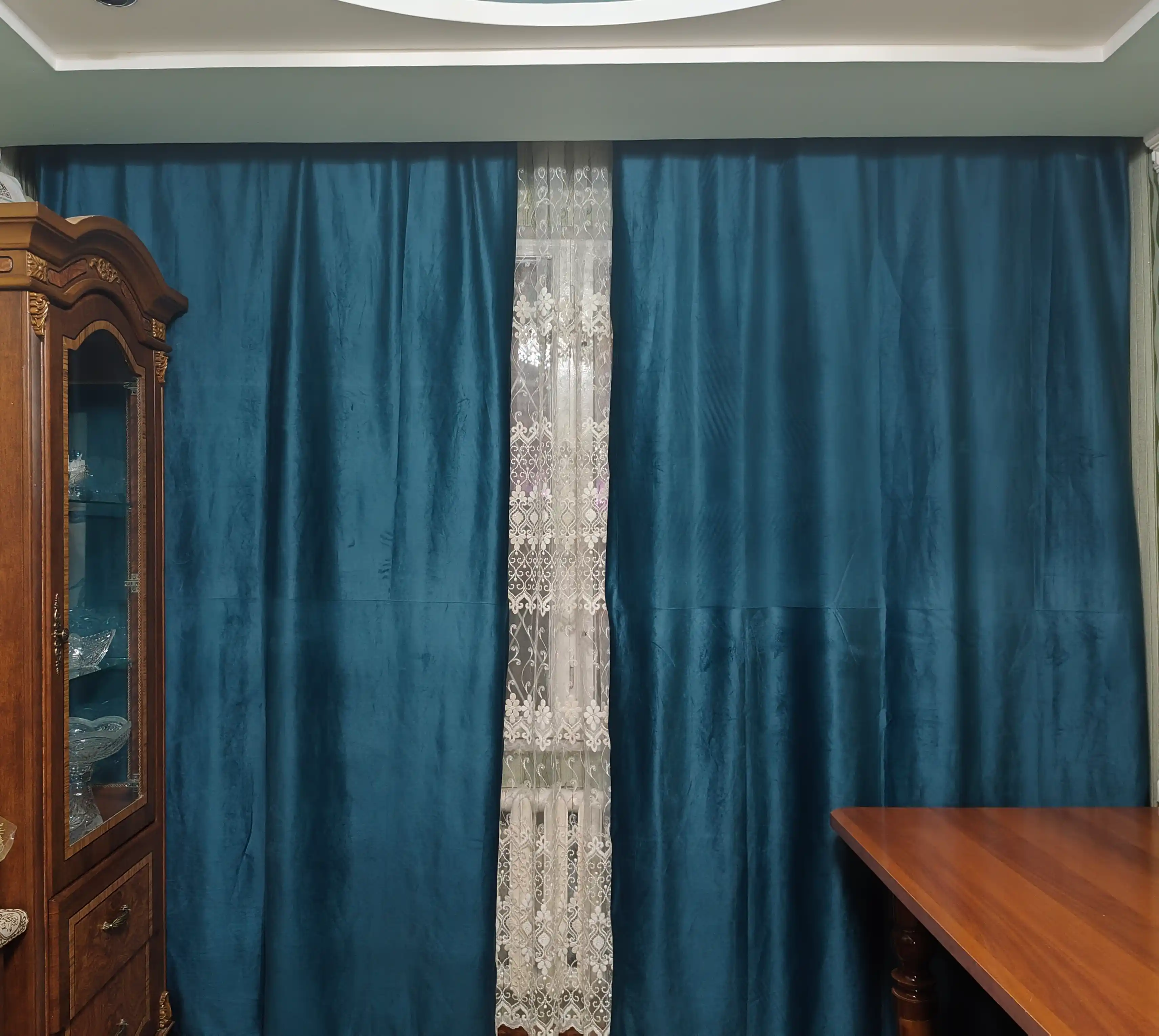 Kadife штора, 280 x 150 см, гостиная, кухня, гостевая комната, детская комната