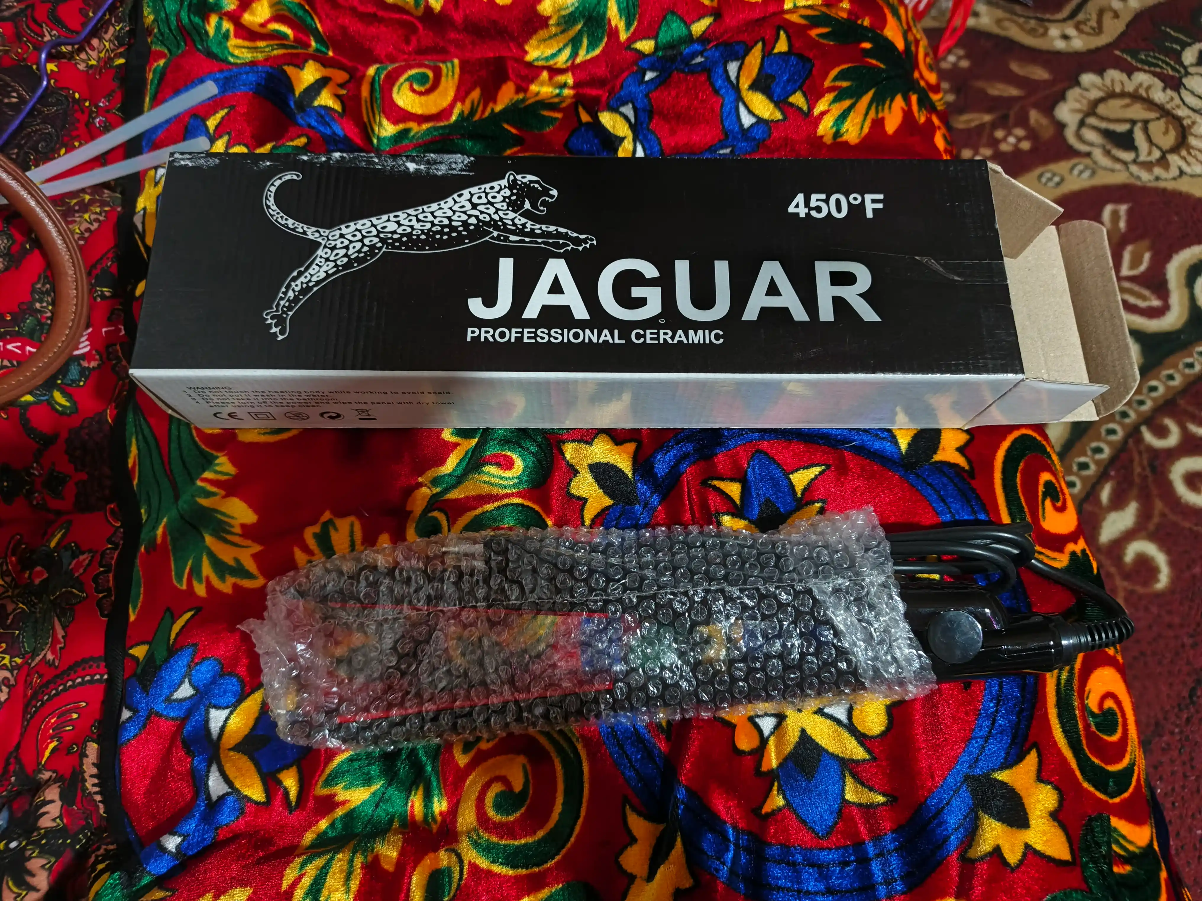 Профессиональный стайлер утюжок, гофре для волос Jaguar