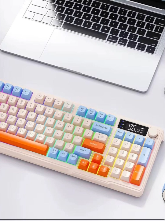 Wolf M96 simsiz Bluetooth klaviaturasi — qulaylik, uslub va funksionallik bir qurilmada