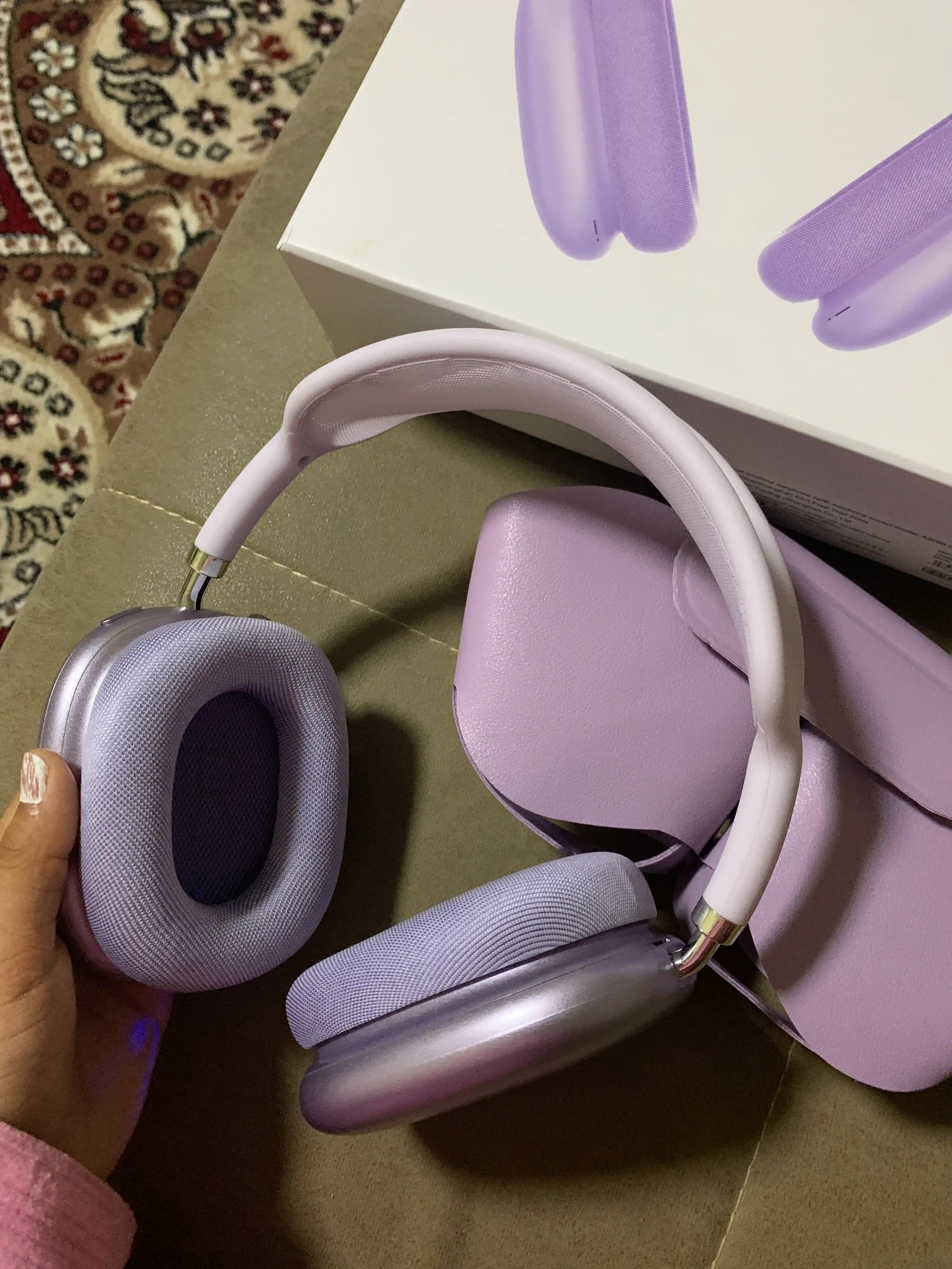Simsiz quloqchinlar Max, 2 Bluetooth 5.1, to'liq o'lchamli mikrofonli Pods max, AI Max2025