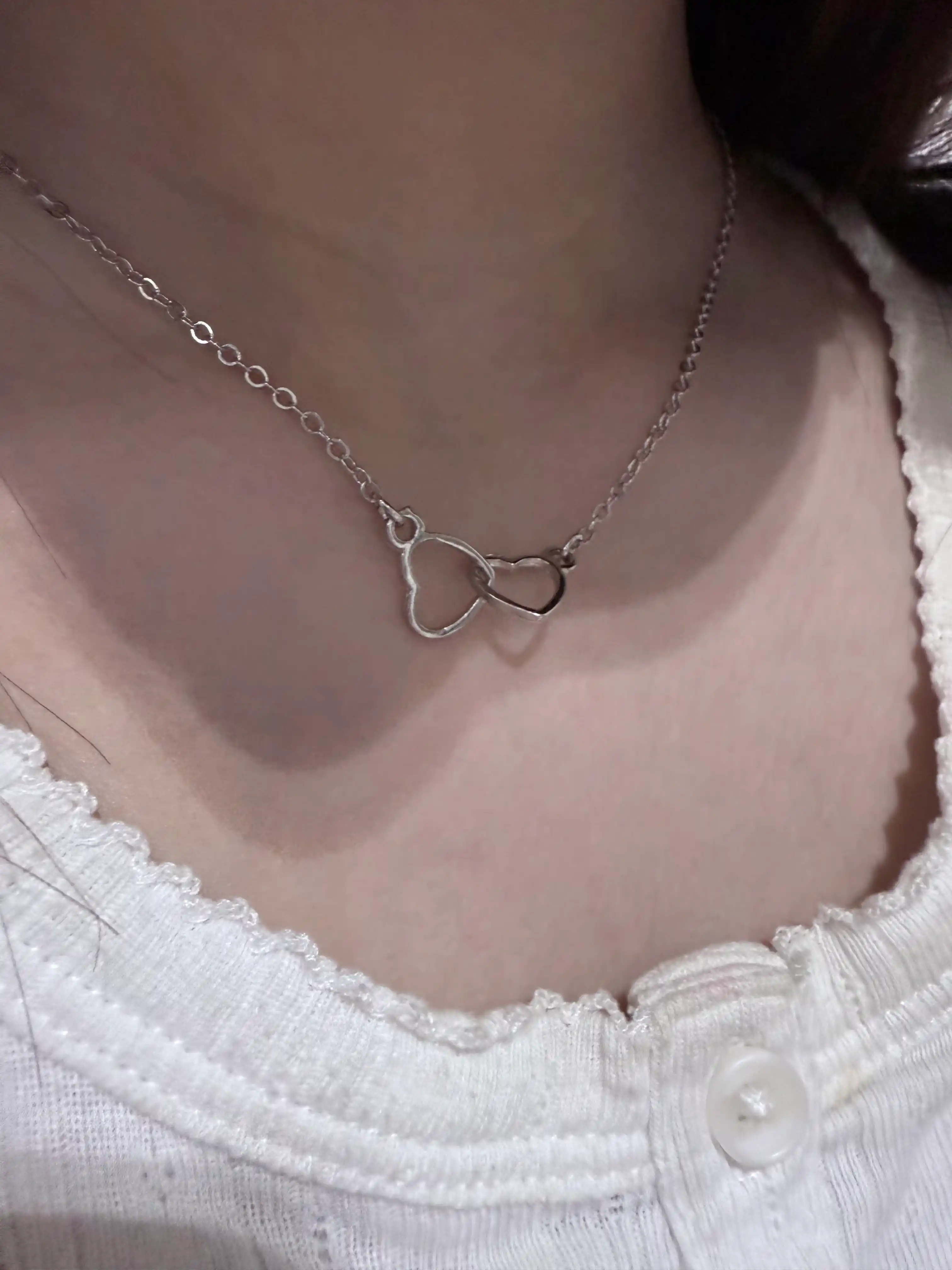Нежная цепочка с сердечком