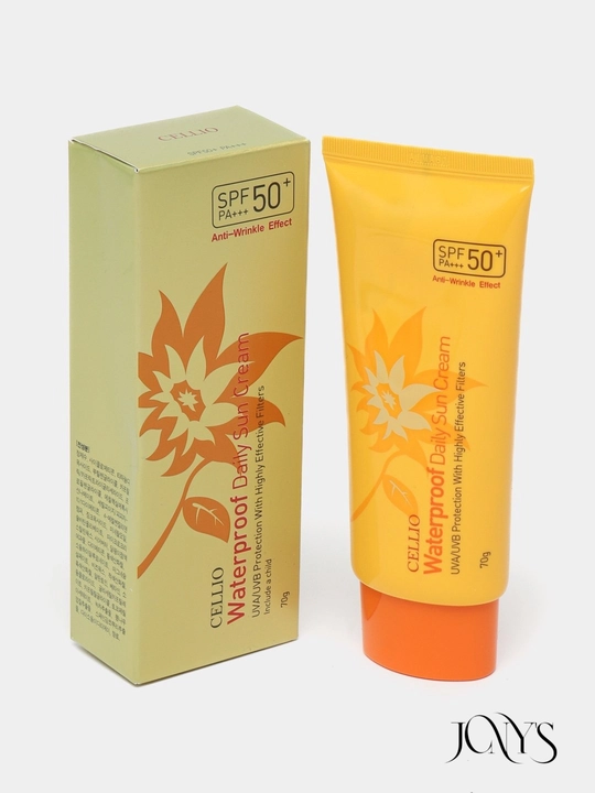 Quyoshdan himoya kremi yuz va tana uchun  Cellio SPF 50+ PA+++, 70 g