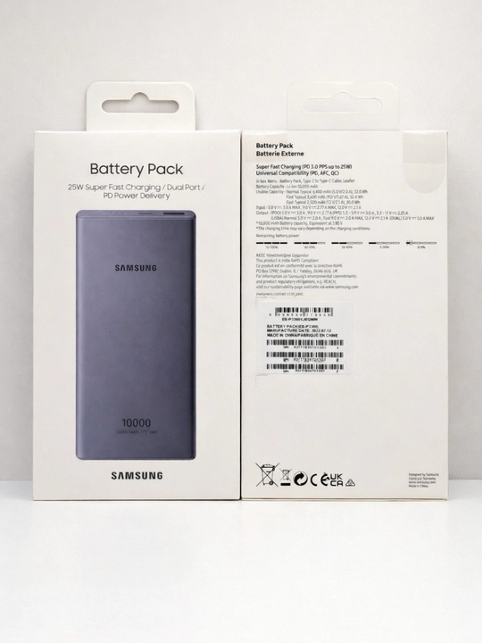 Samsung  Powerbank 10 000 mAh — 25W Fast Charger
