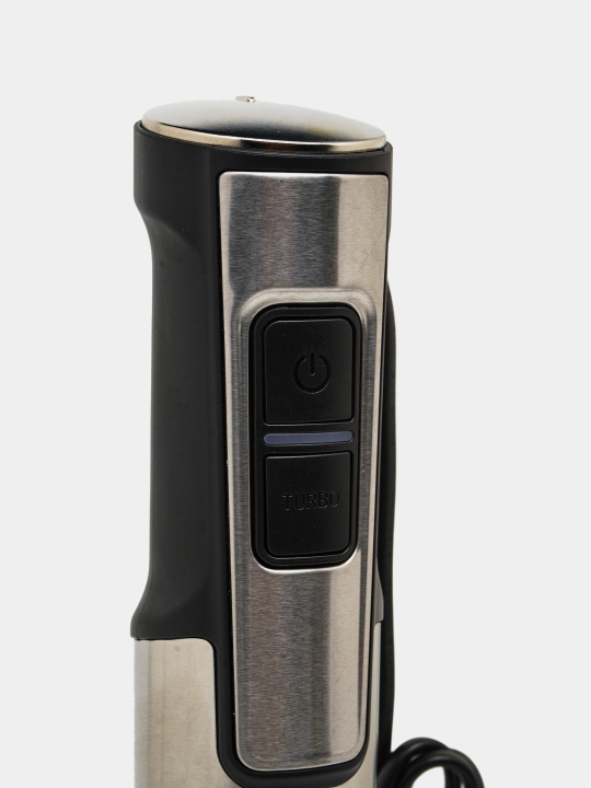 AOTE AT-25267 Qo'l blenderi, 1200 Vt, zanglamaydigan po'latdan yasalgan, 600 ml stakanli