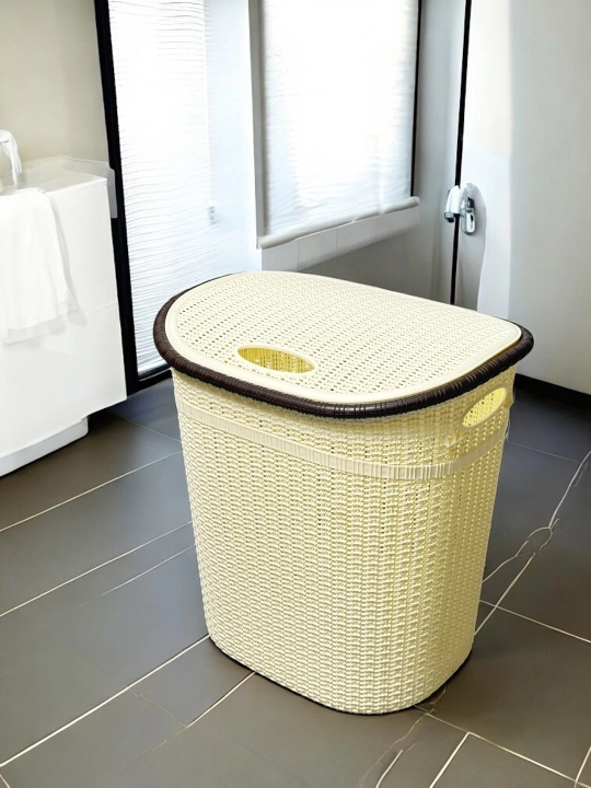 Kirlarni saqlash uchun korzinalar to'plami (komplekt 3 dona: 30l / 45l / 55l)