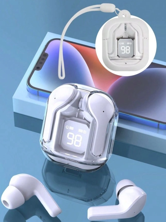 Simsiz quloqchinlar Air31 naushnik, display va mikrafonli, IOS va Android uchun