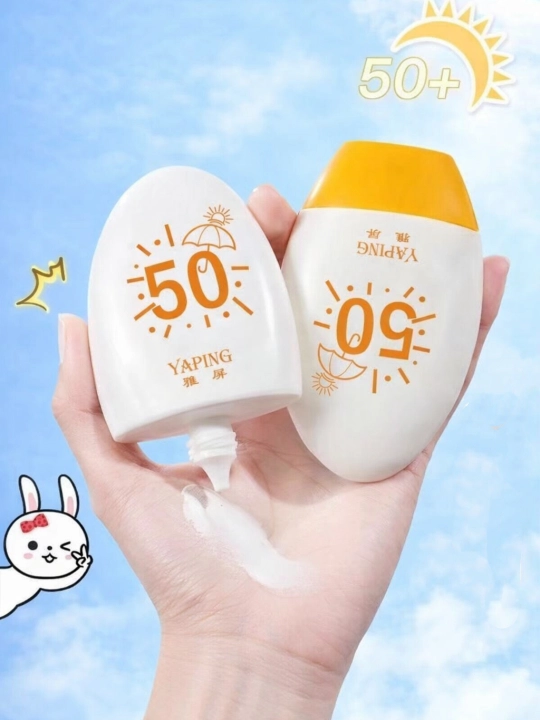 Это отбеливающий солнцезащитный крем Lao Li Shi  SPF50+