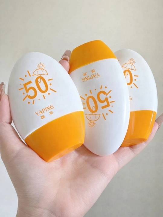 Это отбеливающий солнцезащитный крем Lao Li Shi  SPF50+