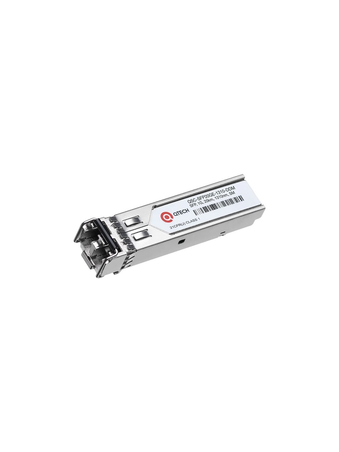 SFP optik moduli, uzatish tezligi 1 Gbit/s, masofa 20 km, Tx = 1 310 nm - 
