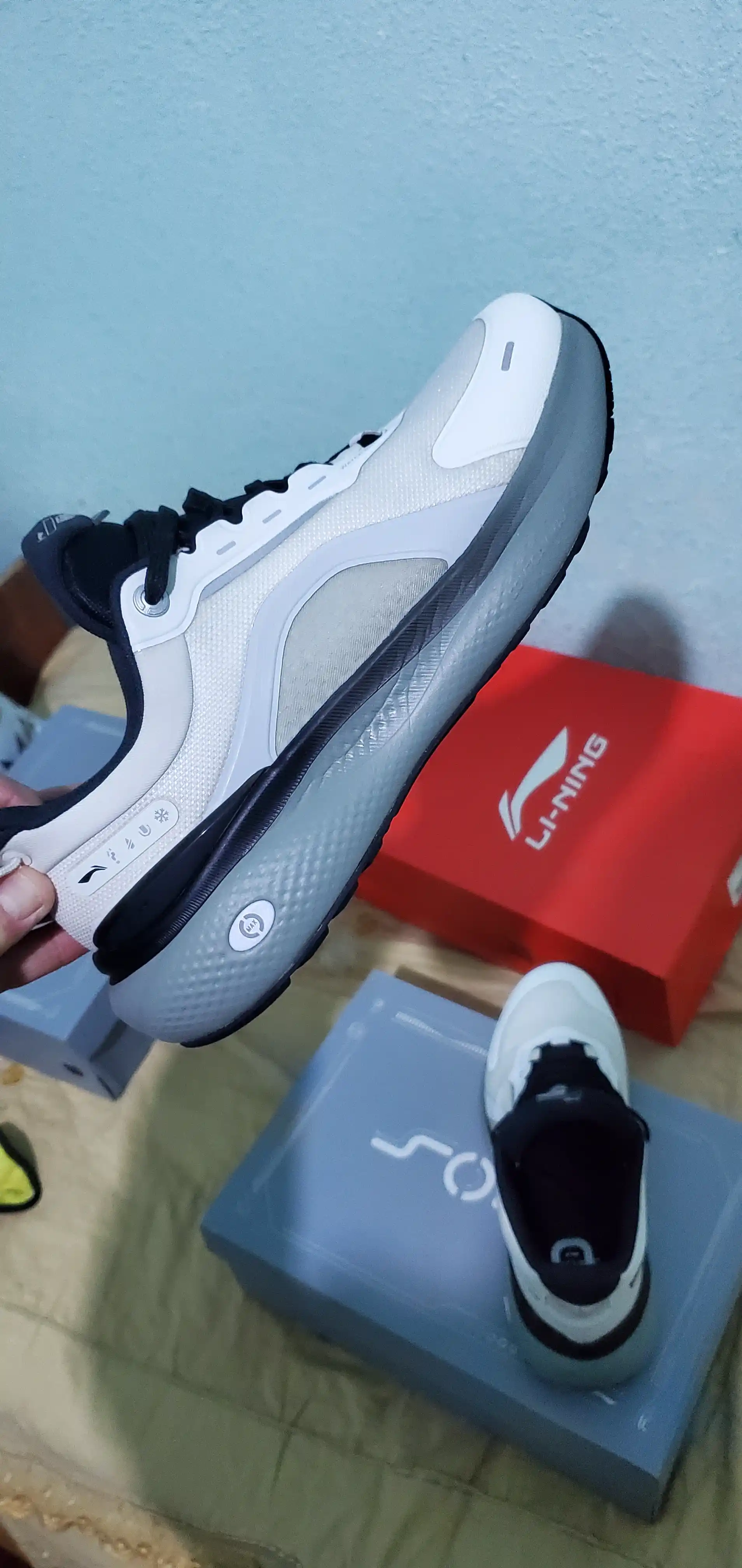 Erkaklar uchun, suv o'tkazmaydigan, krossovkalar, Li-Ning