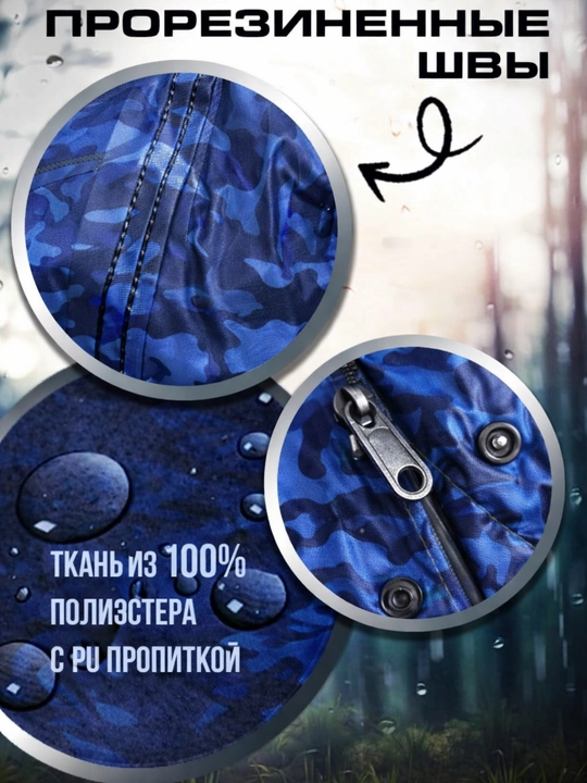 Водонепроницаемая одежда, плащ дождевик