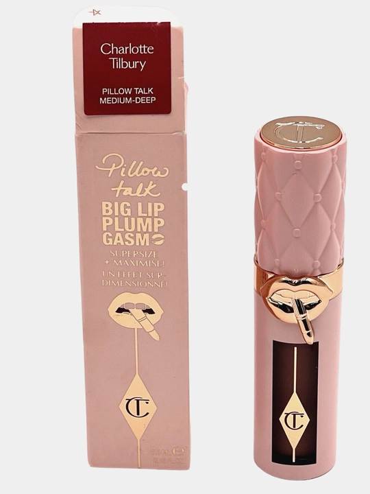 Hajm Beruvchi Lip Gloss, Yaltiroq va Yorqin rang,Charlotte Tilbury Pillow Talk