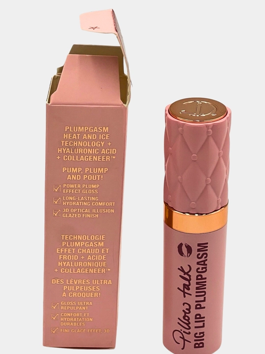 Hajm Beruvchi Lip Gloss, Yaltiroq va Yorqin rang,Charlotte Tilbury Pillow Talk