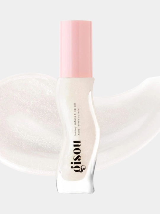 Увлажняющее масло для сухих губ с мёдом Coconut Frost, глянцевый эффект Gisou