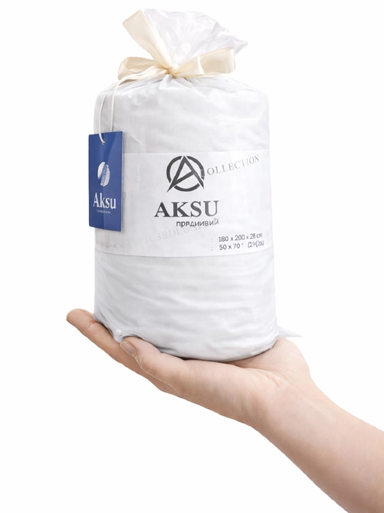 Choyshab rezina tasmali, yostiq jild bilan 50x70 sm