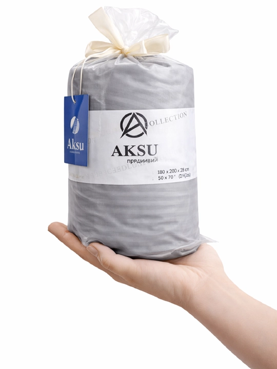 Choyshab rezina tasmali, yostiq jild bilan 50x70 sm