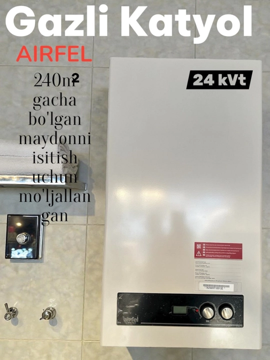Airfel 24 kVt gazli kotyol - 