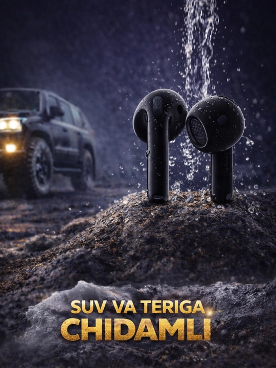 Simsiz quloqchinlar Pods 3, iPhone va Android uchun naushniklar