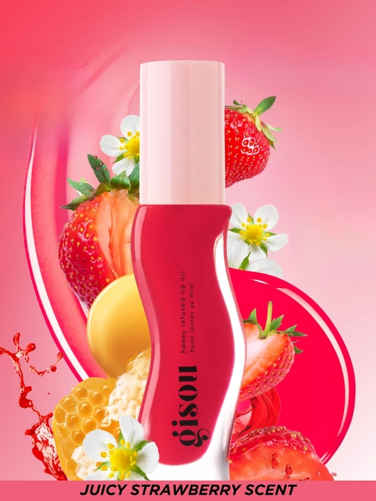 Quruq Lablar uchun Namlantiruvchi,Asalli,Coconut Frost, Yaltiroq Lab,Gisou Honey Lip Oil