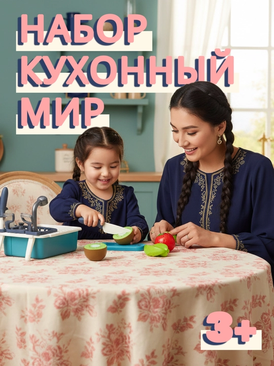Kichik oshpazlar uchun "Oshxona dunyosi" bolalar to‘plami - 