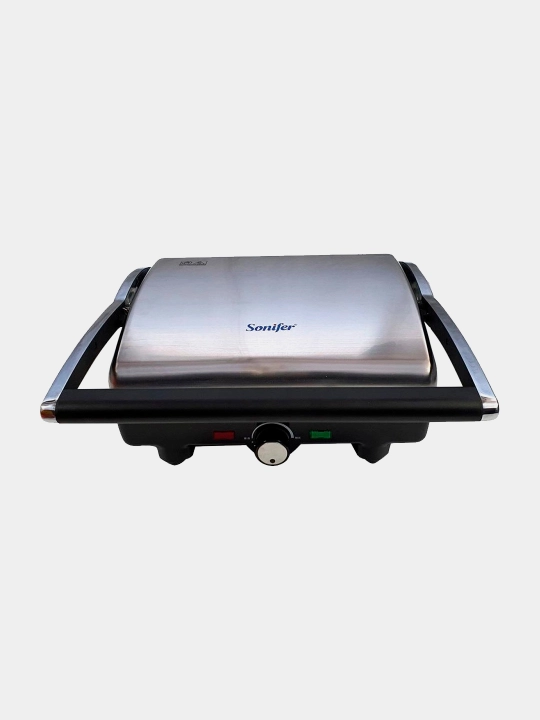 Sonifer SF-6052 elektr gril tosteri, 2000 Vt, uy uchun kontaktli gril
