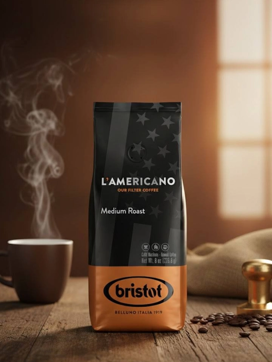 Maydalagan qahva  Bristot L’AMERICANO
