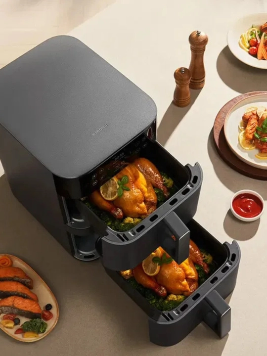 Аэрогриль Xiaomi Dual Zone Air Fryer 12L EU ,Черный