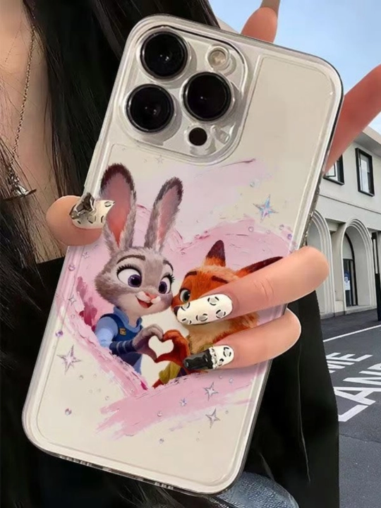 Чехол для iPhone с изображением Зверополиса XR, XS, 11, 12, 13, 14, 15, 16, 17 Pro, Max