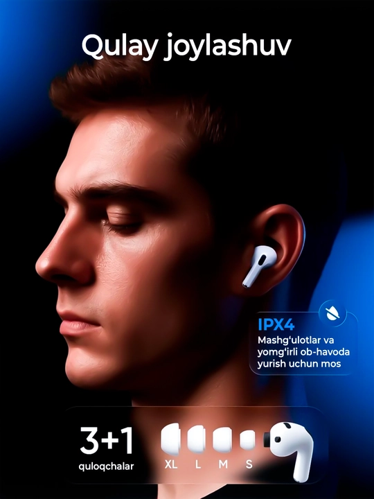 Pods pro 3 ANC, наушники беспроводные, беспроводные наушники, блютуз наушники