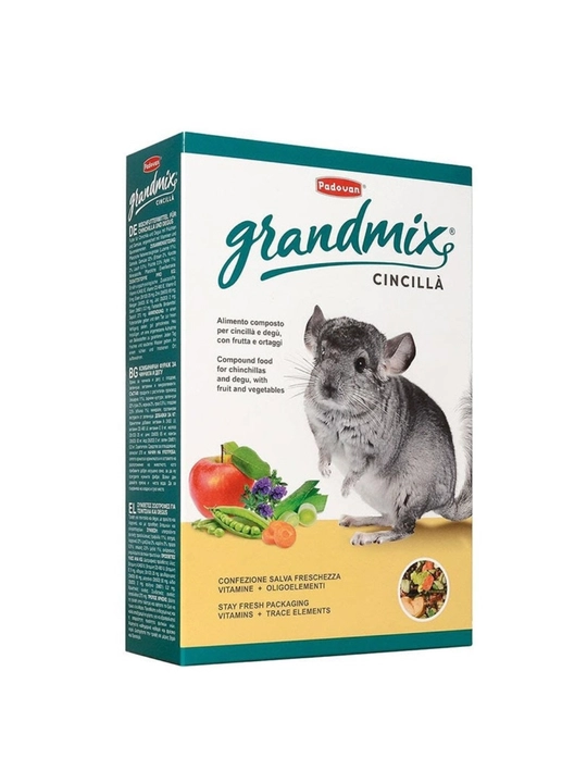 GrandMix cincillà shinshillalar uchun yem - 