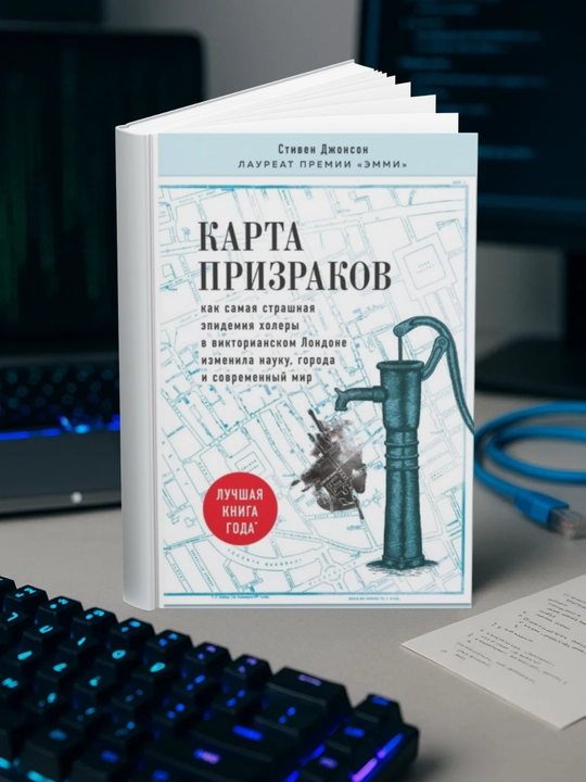 Karta prizrakov. Kak samaya strashnaya epidemiya kholery v viktorianskom Londone izmenila nauku - 