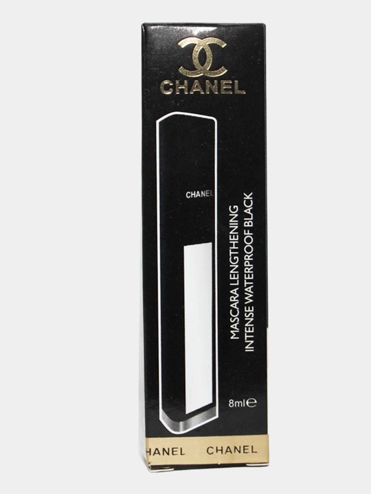 Тушь Chanel Mascara Intense Black, стойкая, удлиняющая и водостойкая 