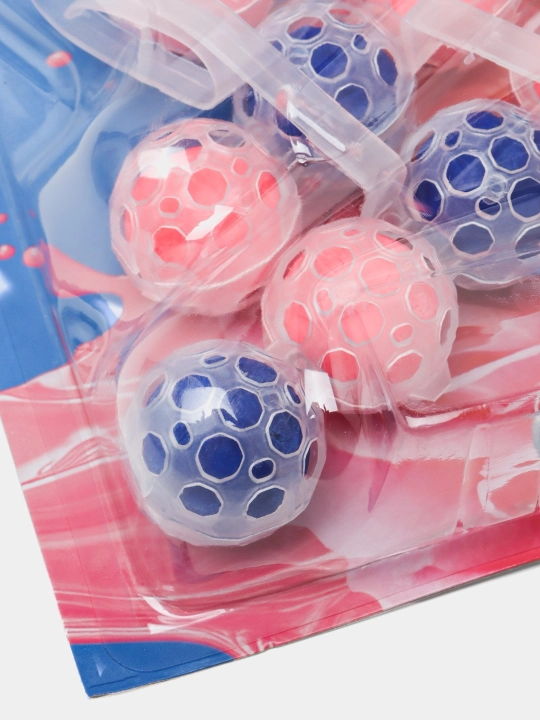 Туалетный блок для унитаза, для дезинфекции и ароматизации, лимон, роза, жасмин, 1-3 шт