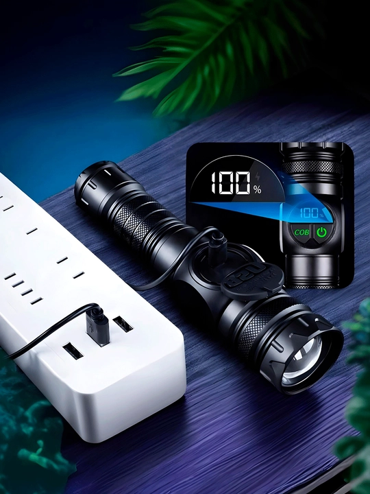 Mini LED fonar BX-P12 — suvga chidamli, taktik, sayohat va baliq ovlash uchun mos