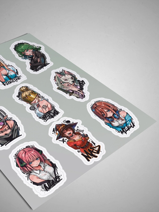 Stikerlari Anime