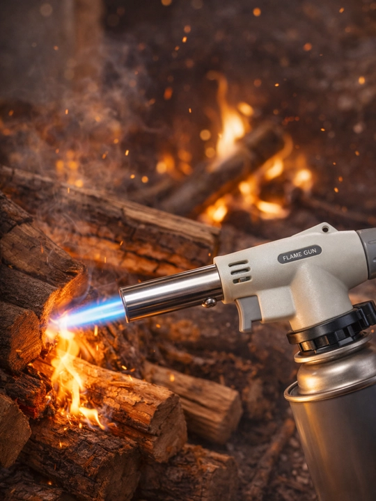 Gazli Flambe Pistoleti (Flame Gun) – для кухонных и бытовых работ - 