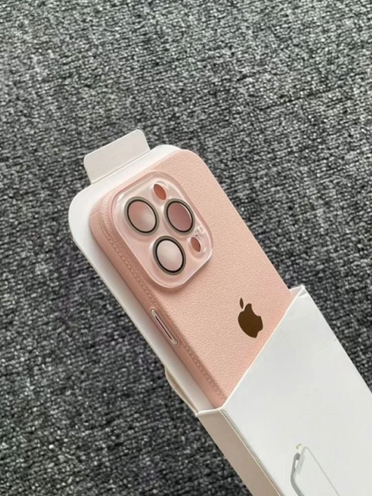 Чехол на iPhone 14, 15, 16, 17, Pro, Max, Plus, Air, цветной, кожаный