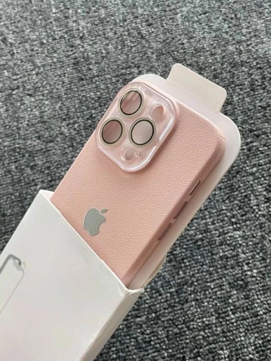 Чехол на iPhone 14, 15, 16, 17, Pro, Max, Plus, Air, цветной, кожаный