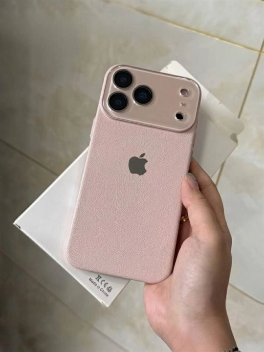 Чехол на iPhone 14, 15, 16, 17, Pro, Max, Plus, Air, цветной, кожаный