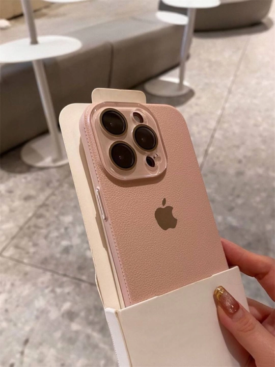 Чехол на iPhone 14, 15, 16, 17, Pro, Max, Plus, Air, цветной, кожаный