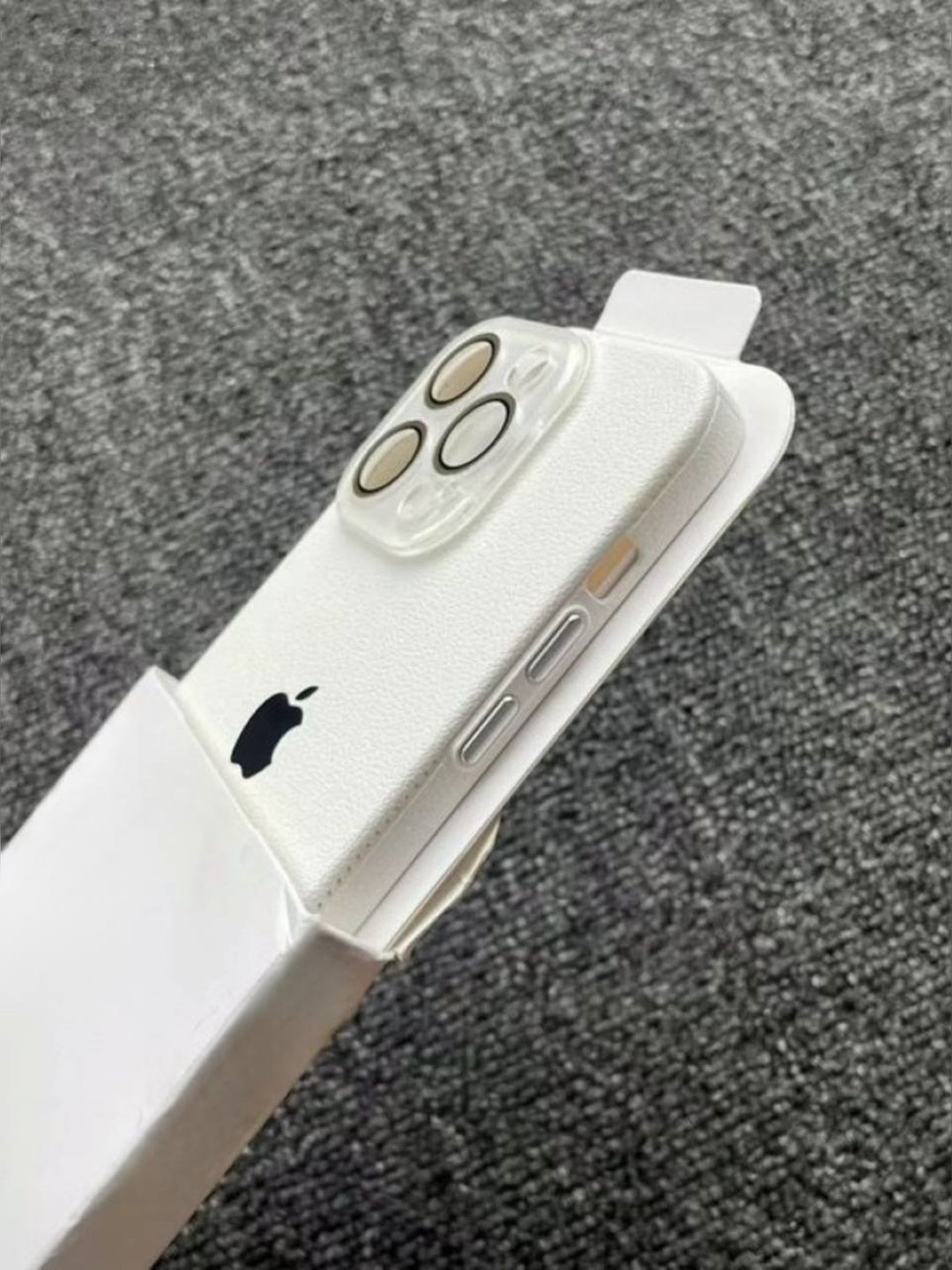 Чехол на iPhone 14, 15, 16, 17, Pro, Max, Plus, Air, цветной, кожаный