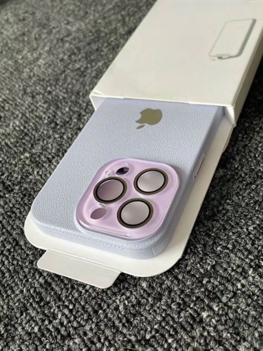 Чехол на iPhone 14, 15, 16, 17, Pro, Max, Plus, Air, цветной, кожаный
