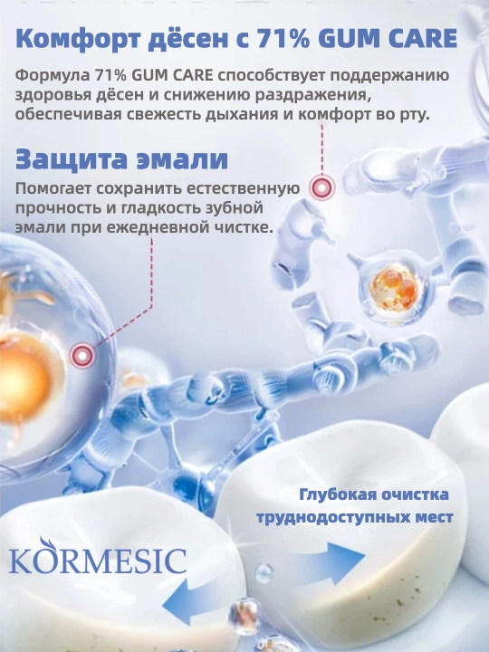 Зубная паста KORMESIC 71% GUM CARE