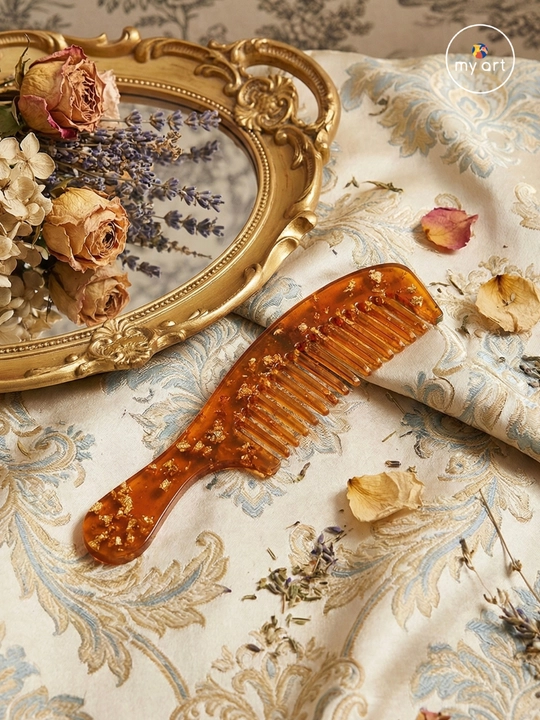 Силиконовая форма расческа, гребень, для эпоксидной смолы